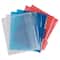 JAM Paper 8.5" x 11" Plastic File Folders, 6ct.